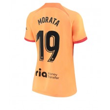 Atletico Madrid Alvaro Morata #19 Tredje Tröja Dam 2022-23 Korta ärmar